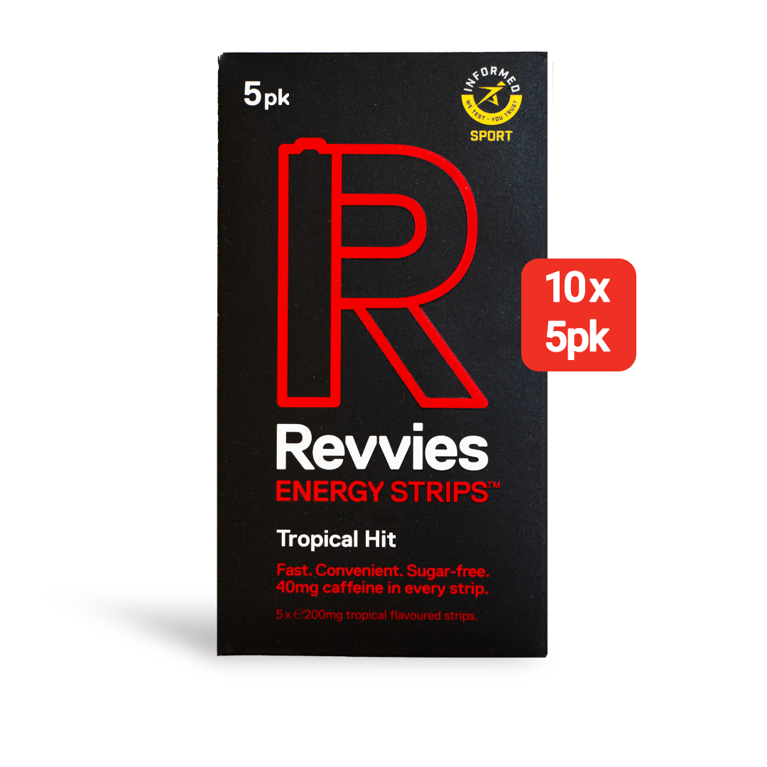Revvies Tropical Hit (10 x 5 Pack) — product pack
