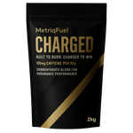 MetriqFuel CHARGED Carbohydrate with Caffeine Blend for Endurance Performance
