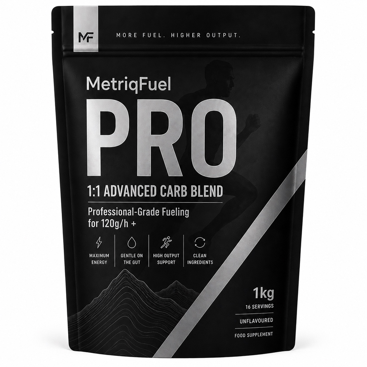 MetriqFuel PRO – 1:1 Advanced Carb Blend - Professional-Grade Fueling for 90–120g/hr