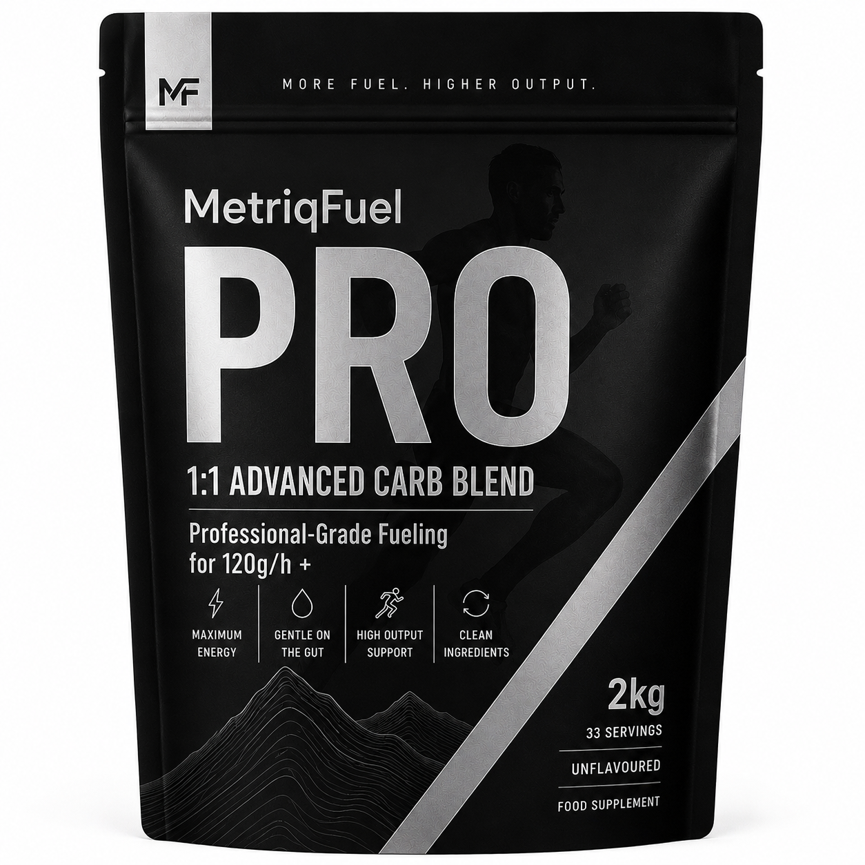MetriqFuel PRO – 1:1 Advanced Carb Blend - Professional-Grade Fueling for 90–120g/hr