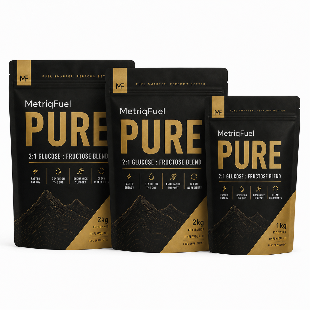 MetriqFuel PURE 2:1 Carbohydrate Blend for Endurance Performance