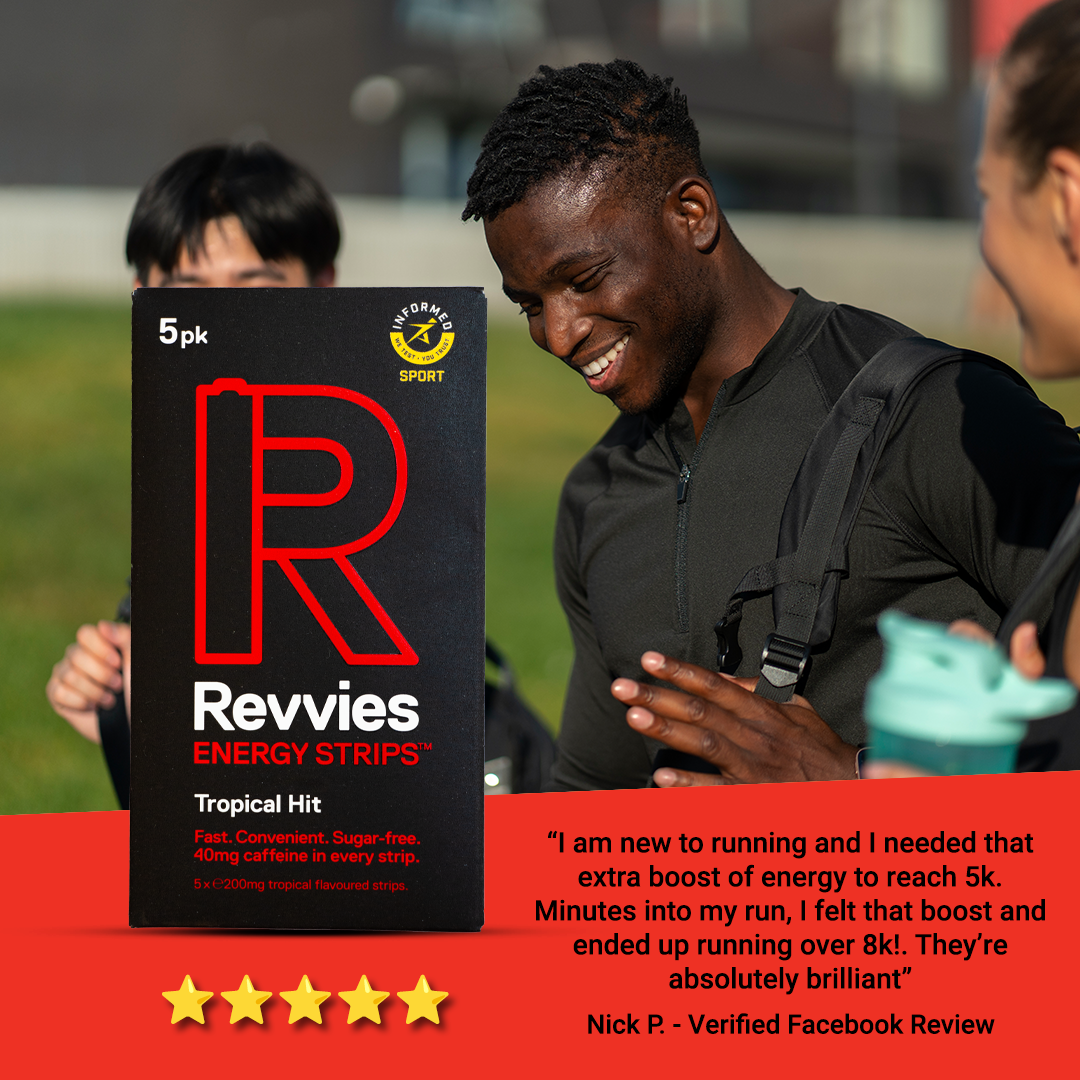 Revvies Tropical Hit (1 x 5 Pack) — athlete testimonial